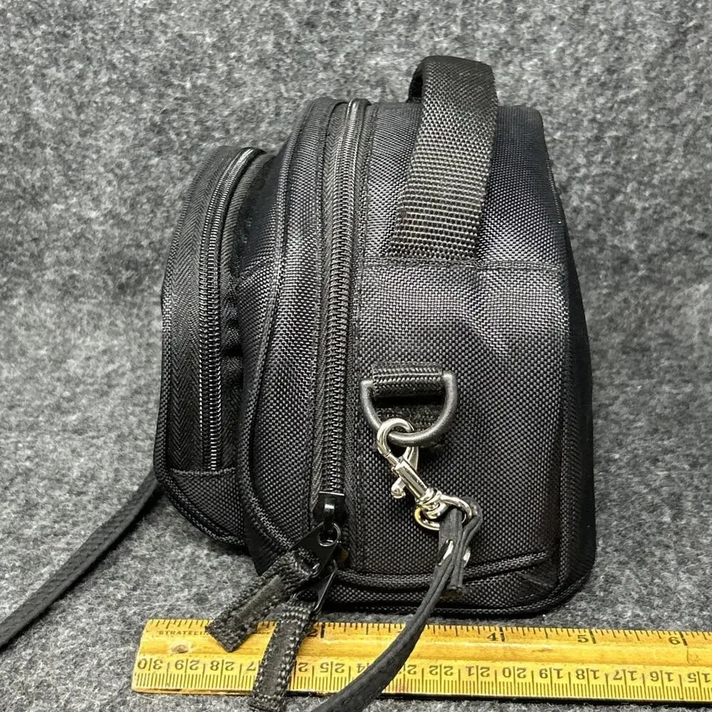 Sony Compact Camera Bag Black Padded Carry Case with Front Pockets & Strap